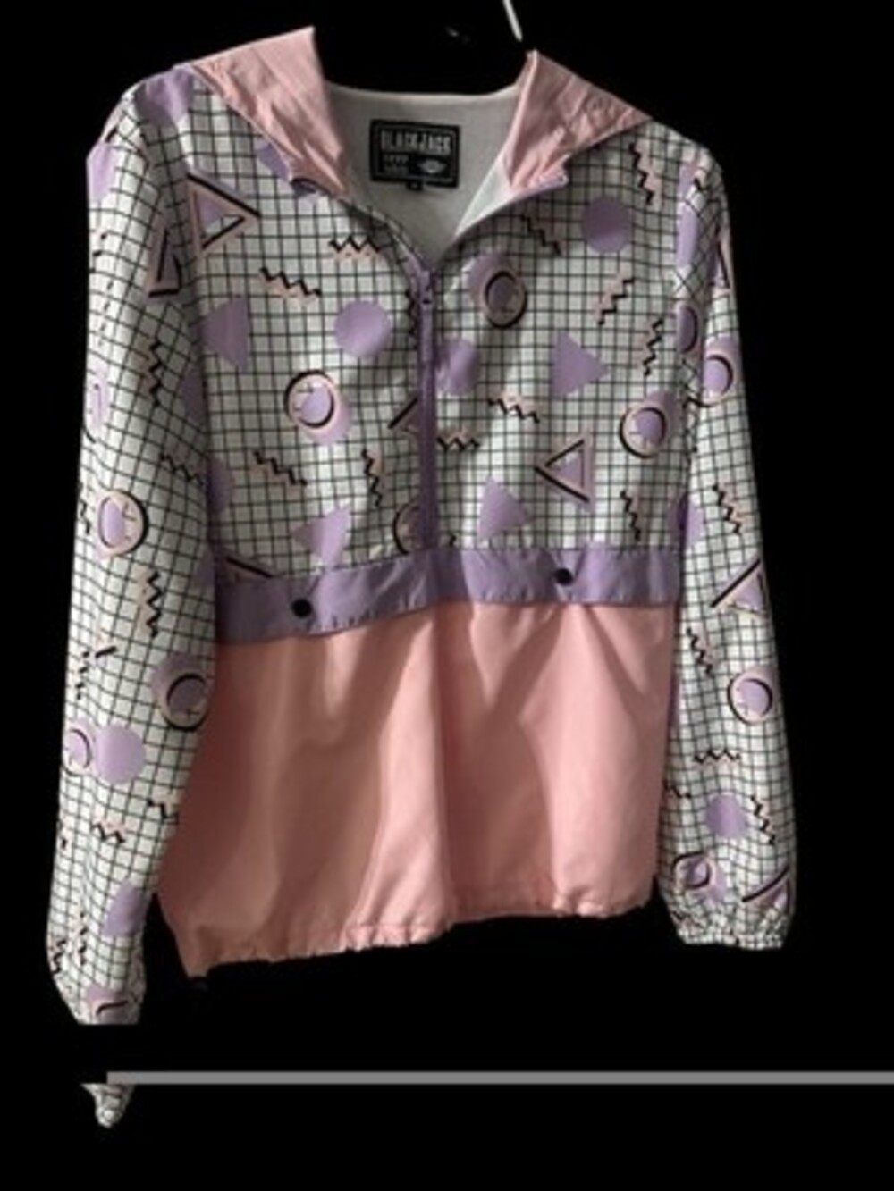 Men’s Ragstock Vintage Retro Look Windbreaker, New Without Tags, Size Medium #74